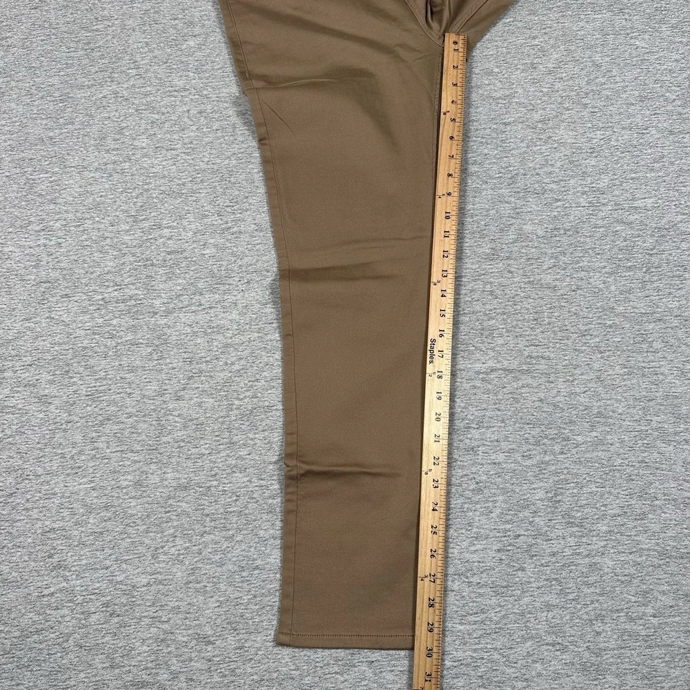 Banana Republic Pants Mens Size 34x30 Brown 5-Pocket Stretch Chino City NEW (B)